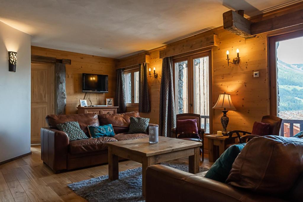 Black Diamond Sainte Foy Chalets Сент-Фуа-Тарантез Екстер'єр фото